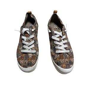 SKECHERS Women's Bobs B Cute Puppy Print